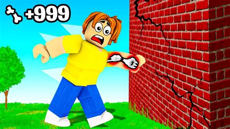 PUNCH A BRICK WALL Simulator! (Roblox) - YouTube