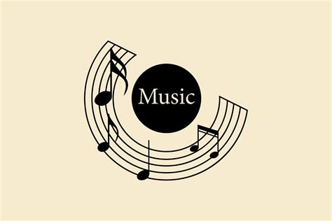 Music Logo Vector Template Design Grafik Von HFZ13 · Creative Fabrica