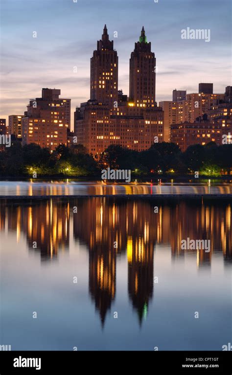 Central Park West Skyline in New York City Stock Photo - Alamy