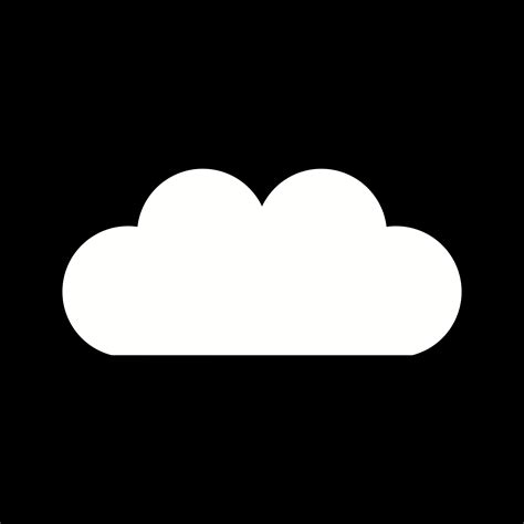 Vector Cloud Icon 437380 Vector Art at Vecteezy