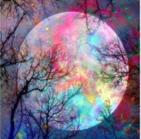 5D Diamond Painting Full Drill Kit Colourful Moon 30 X - Etsy