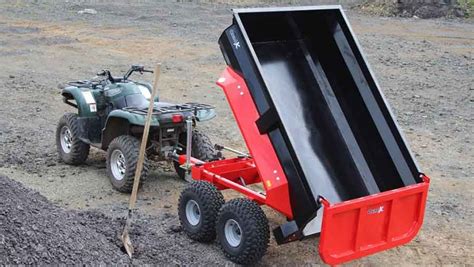 Quad-X launches heavy-duty ATV dump trailer - Farmers Weekly