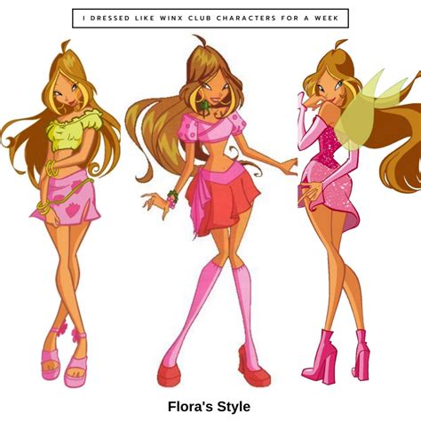 List Of Flora S Outfits In Winx Club Flora Winx Bloom Winx Club | The ...