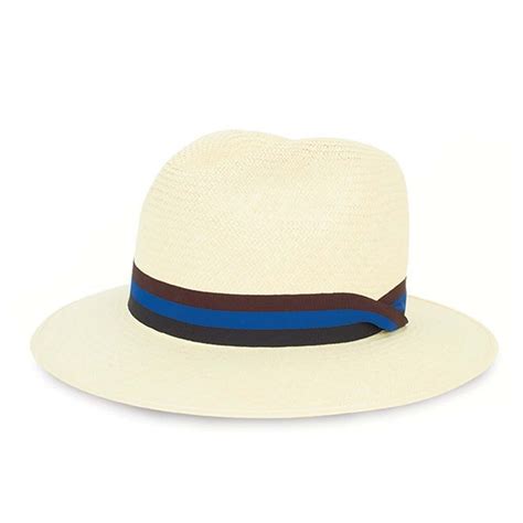 Coloured Band Classic Panama Hat | Men's Country Clothing | Cordings