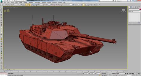 3D model: M1 Abrams by SPARTAN-II7M on DeviantArt