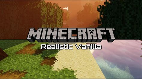 Realistic Vanilla Texture Pack | Minecraft PE Bedrock Texture Packs