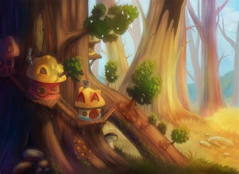 Gnome village by M1rm on DeviantArt