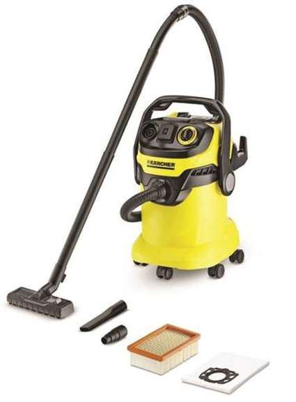 **See note** Karcher WD5/P Multi-Purpose Wet Dry Vacuum Cleaner with Semi-Automatic Filter ...