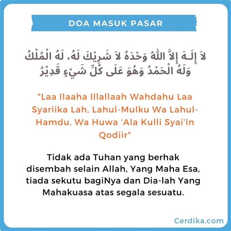 Doa Masuk Pasar - husnamas