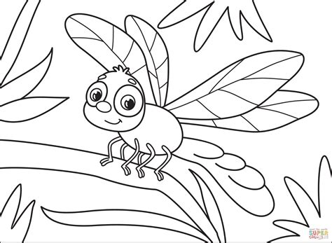 Dragonfly coloring page | Free Printable Coloring Pages