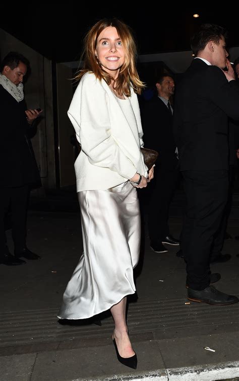 Stacey Dooley - Leaving the Broadcasting Awards in Mayfair • CelebMafia