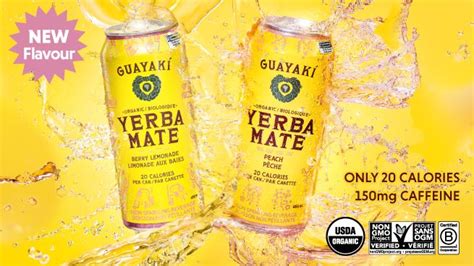 Guayaki Yerba Mate Peach & Guayaki Yerba Mate Berry Lemonade | CCentral