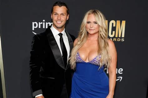 Miranda Lambert Wears Plunging Gown for 2023 ACM Awards Date Night with Husband Brendan ...