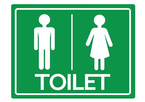 WC symbool mannelijk en vrouwelijk pictogram 645459 Vectorkunst bij Vecteezy