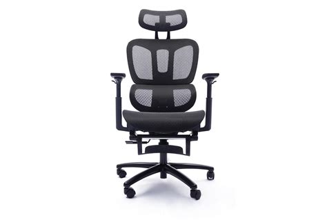 Sealy Black Mesh Rolling Office Desk Chair With Headrest | Living Spaces