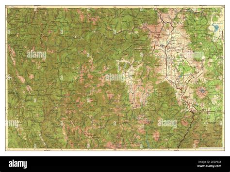 Weed, California, map 1963, 1:250000, United States of America by Timeless Maps, data U.S ...