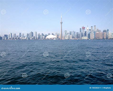 Toronto lake view stock image. Image of streets, house - 100282611