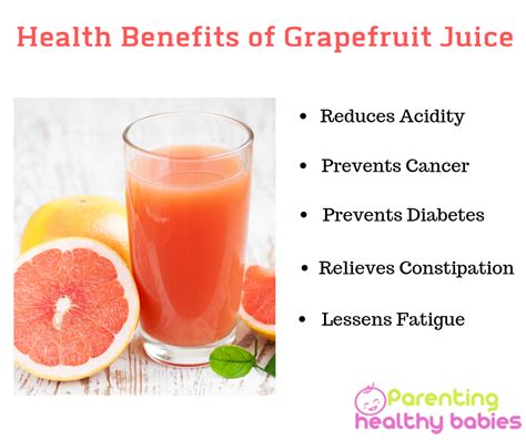 15 Surprising Health Benefits of Grapefruit Juice | Parentinghealthybabies