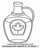 Maple Syrup Coloring Pages At GetColoringscom  Free Printable sketch template