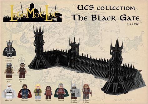 LEGO MOC-28802 UCS The Black Gate of Mordor (The Hobbit and Lord of the Rings > The Lord of the ...