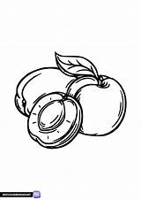 Peaches Coloring Page  Free Printable coloring Pages sketch template