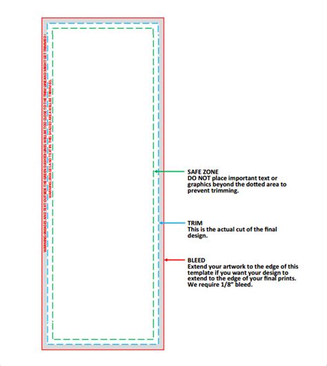 Vertical Binder Spine Template Word