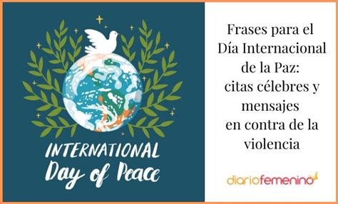 43 frases para el Día de la Paz: mensajes e imágenes contra la violencia