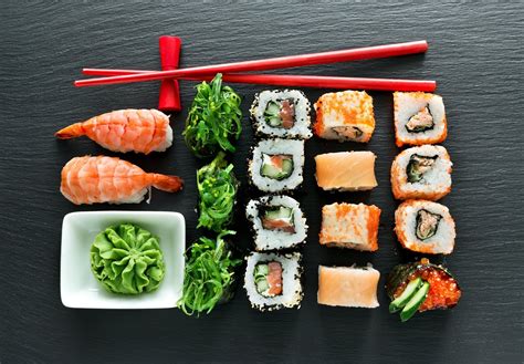 Download Seafood Rice Fish Still Life Chopsticks Food Sushi 4k Ultra HD ...