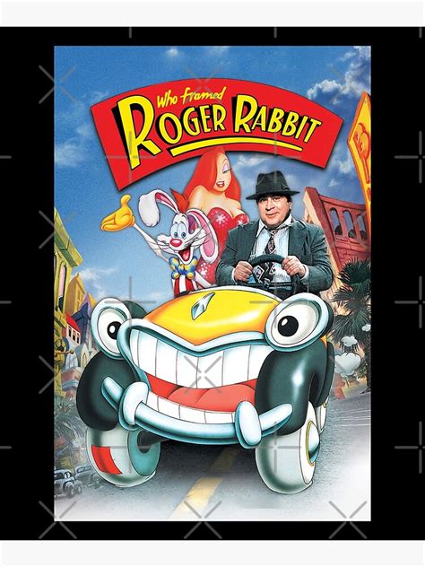 "Who Framed Roger Rabbit Movie Poster Male Hardcore" Poster for Sale by ...