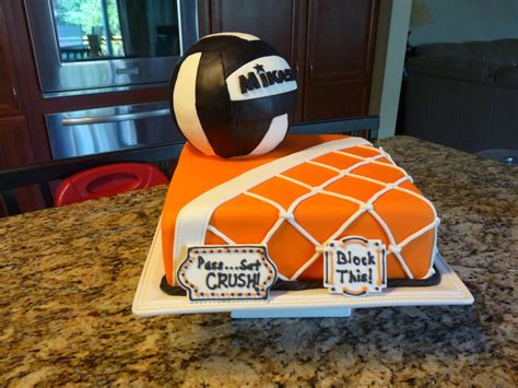 Volleyball Theme Cake - CakeCentral.com