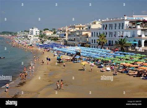 Italy, Lazio, Sperlonga, beach Stock Photo - Alamy