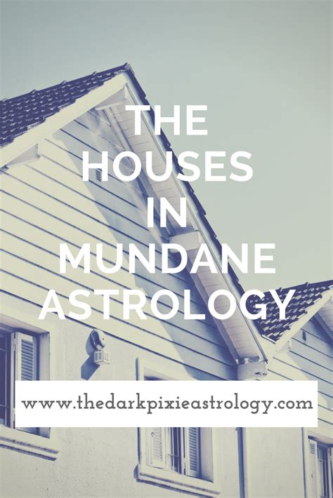 The Houses in Mundane Astrology