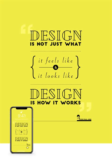 IPhone X Wallpaper - (Steve Jobs Quotes) Free Download on Behance