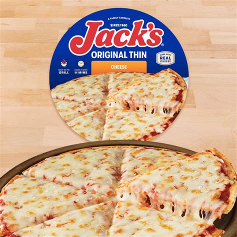 Jack's Original Thin Crust Cheese Pizza | El Mejor Nido