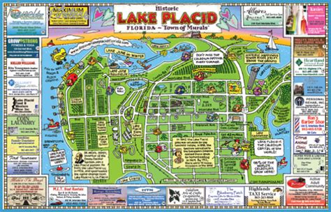 Lake Placid Olympic Village Map - Tour Map