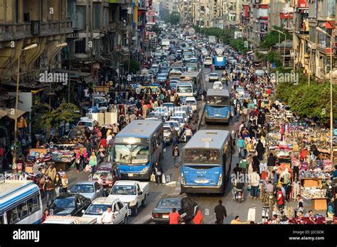 Egypt, Cairo Governorate, Cairo, Street Scene Stock Photo - Alamy