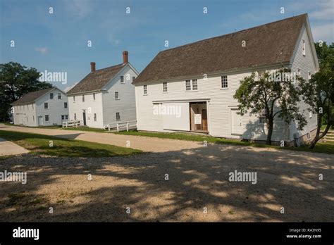 Sabbathday Lake Shaker Village New Gloucester Maine Stock Photo - Alamy