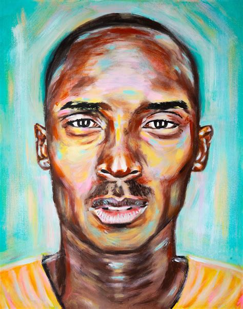 Kobe Bryant Poster - LA Lakers - Mamba - MambaOut - NBA - Painting - Art | Black art painting ...