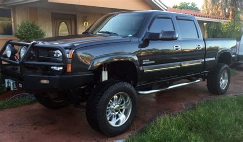 2003 CHEVY SILVERADO 2500HD Turbo Diesel Duramax Motor Allison Transmission