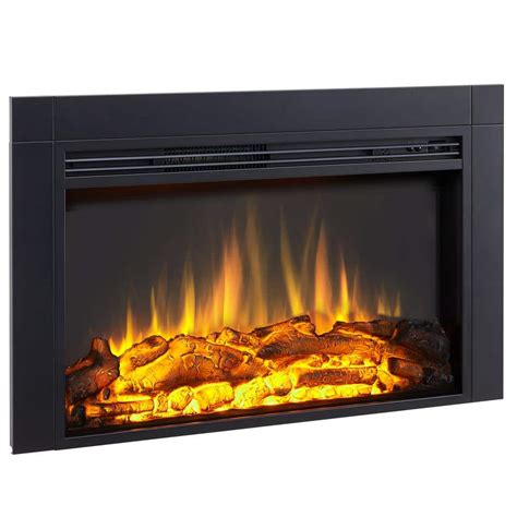 Edendirect 36 in. Electric Fireplace Insert, Remote Control, Adjustable ...