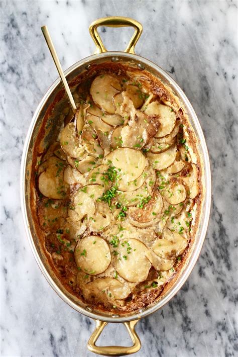 Potato Dauphinoise with Leeks | Perpetually Hungry