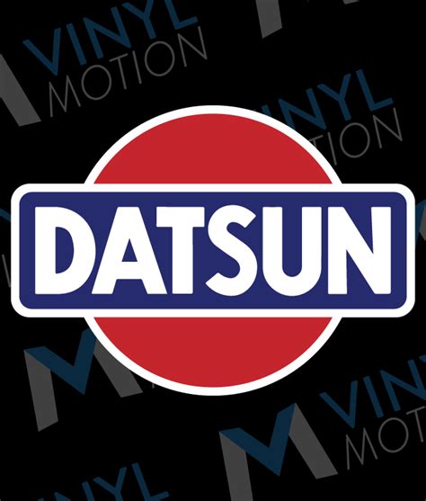 Classic Datsun Logo | Vinyl Motion