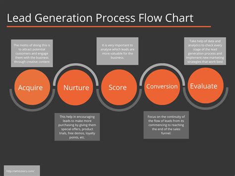 Lead Generation Process Flow Chart - Whisskers Marketing