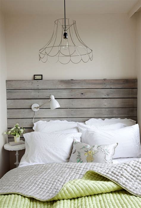 16 Creative and Stylish Wooden Headboard Ideas