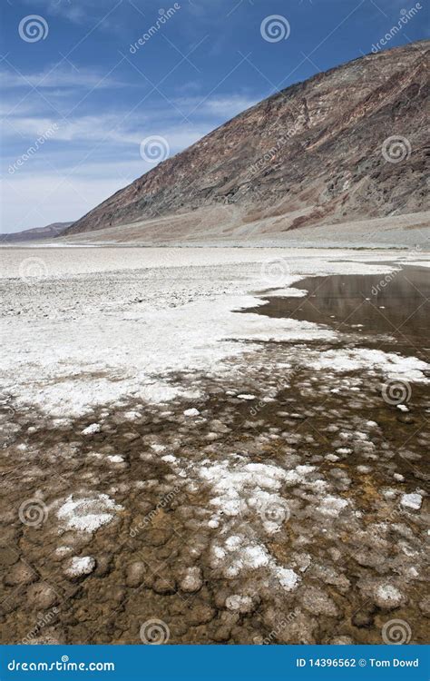 Badwater Basin stock photo. Image of scenery, crystallized - 14396562