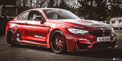 Red coupe car, BMW M4 Coupe, LB Works, LibertyWalk, car HD wallpaper ...