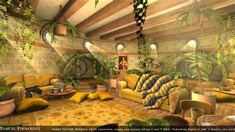 Hufflepuff Common Room, Samuel Fernandez in 2022 | Hufflepuff common ...