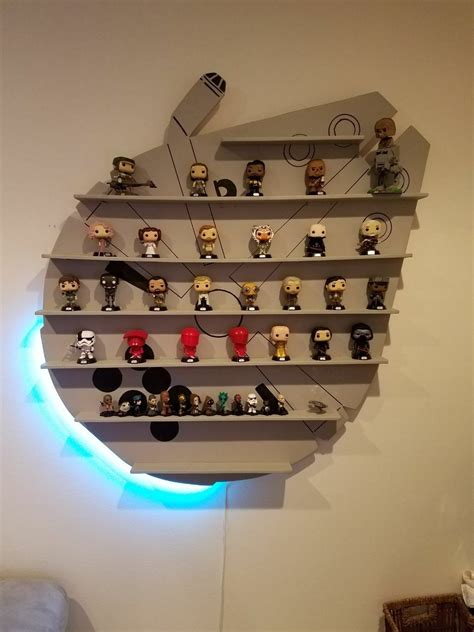 Funko Pop Shelves for Star Wars Collection