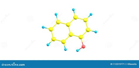 Structure De Naphtol D'isolement Sur Le Fond Blanc Illustration Stock - Illustration du science ...