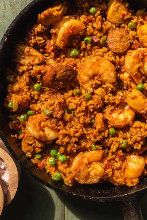 Chicken and Chorizo Paella - The Fit Peach